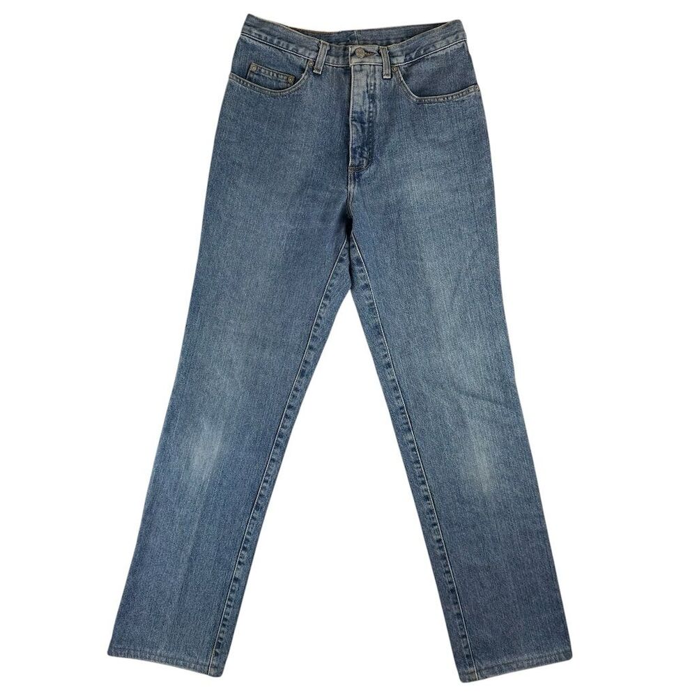 Vintage GUESS Women's Tapered 90s High Rise Mom Jeans Blue Size 30x32